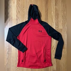 Men’s Red & black Under Armour sweatshirt | size medium
